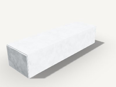 插口式精华盒 3D 效果