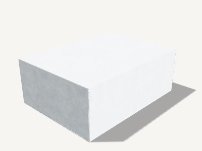 自动锁底盒名片 3D 效果